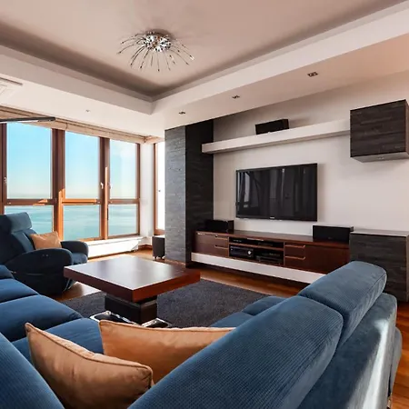 Apartamento Flatbook - Sea Tower Luxury With Panoramic Sea View Gdynia