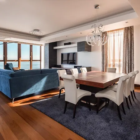 Flatbook - Sea Tower Luxury With Panoramic Sea View Gdyně